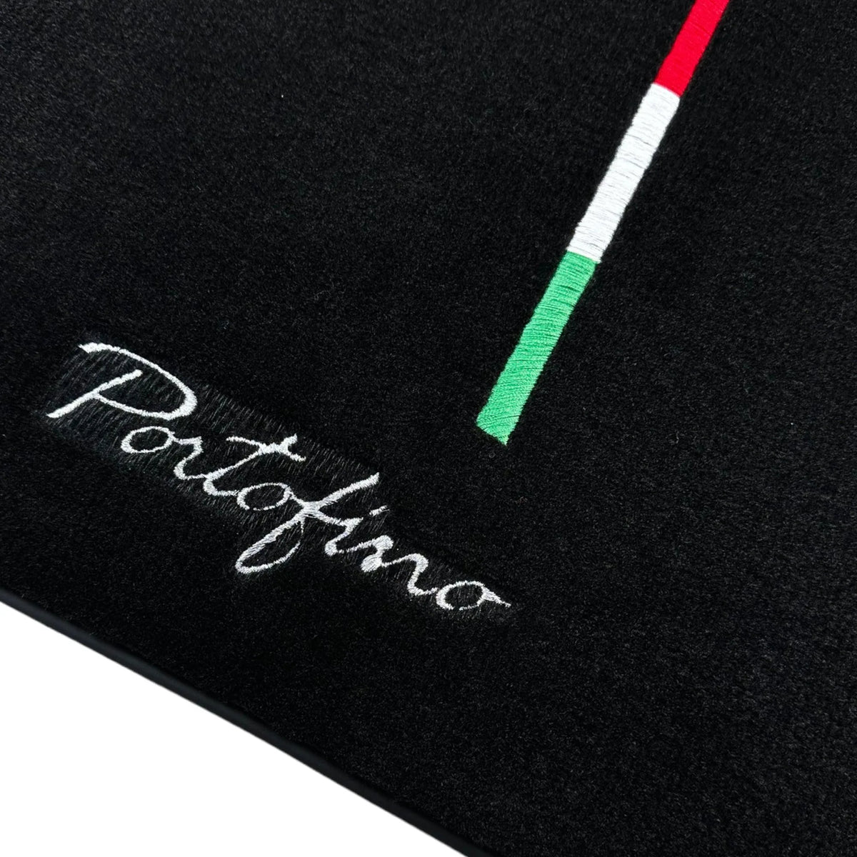 Black Floor Mats for Ferrari Portofino (2018-2023) Italian Edition - AutoWin