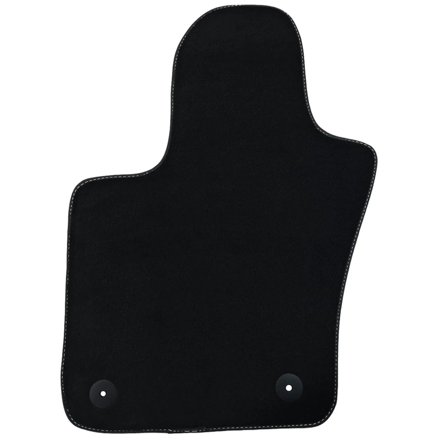 Black Floor Mats for Fiat 500 (2008-2013) | Black Trim - AutoWin