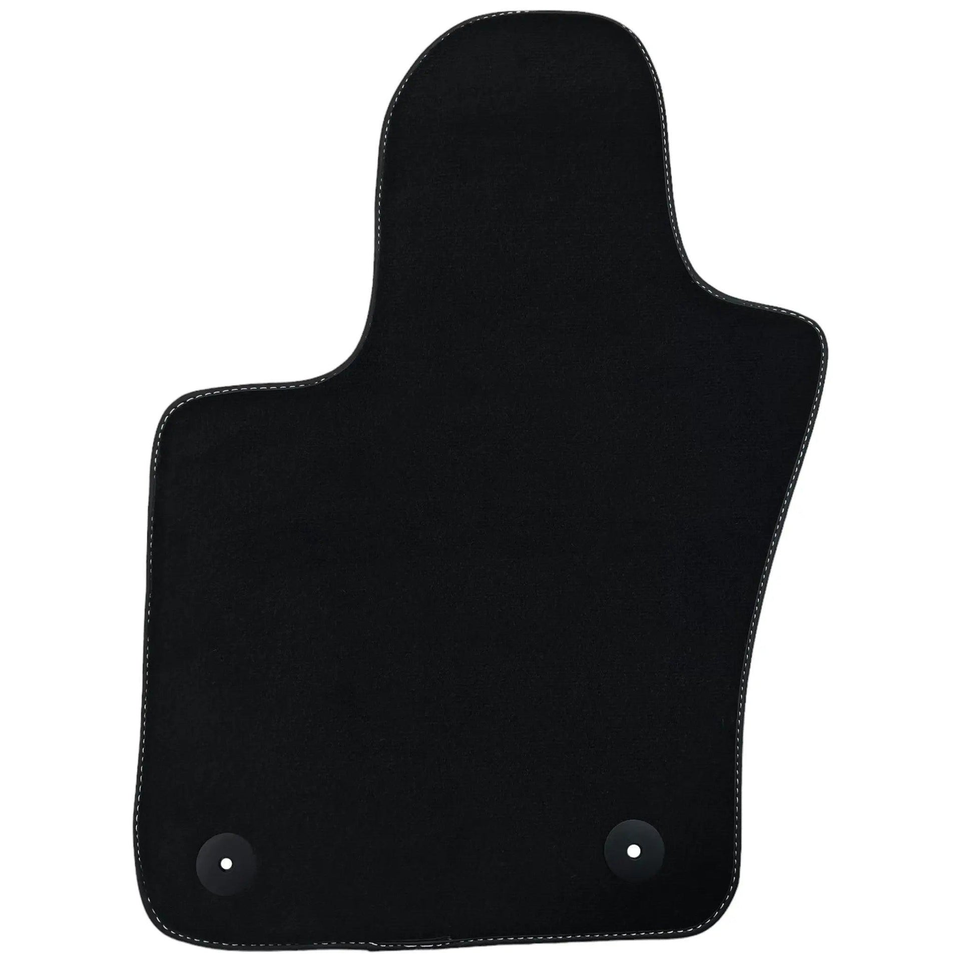 Black Floor Mats for Fiat 500 (2008-2013) | Black Trim - AutoWin