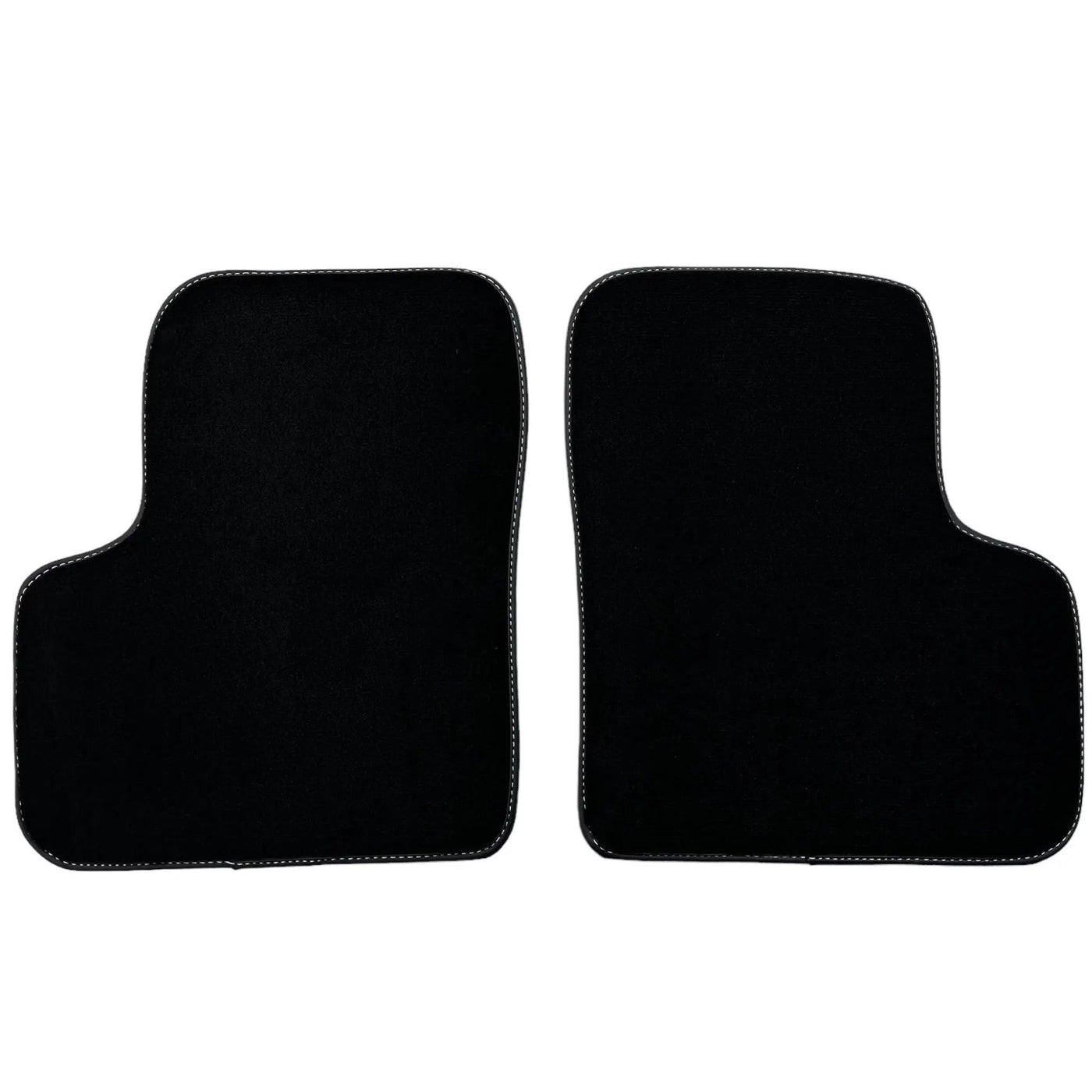 Black Floor Mats for Fiat 500 (2008-2013) | Black Trim - AutoWin