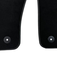 Black Floor Mats for Fiat 500 (2008-2013) | Black Trim - AutoWin