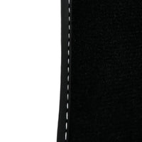 Black Floor Mats for Fiat 500 (2008-2013) | Black Trim - AutoWin