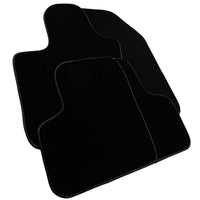 Black Floor Mats for Fiat 500 (2008-2013) | Black Trim - AutoWin