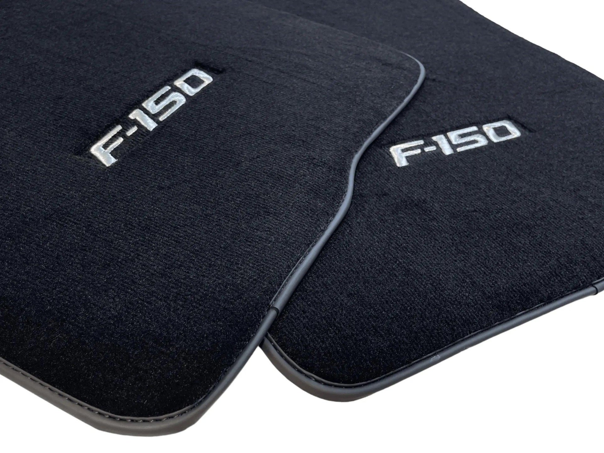 Black Floor Mats For Ford F150 2009-2014 - AutoWin