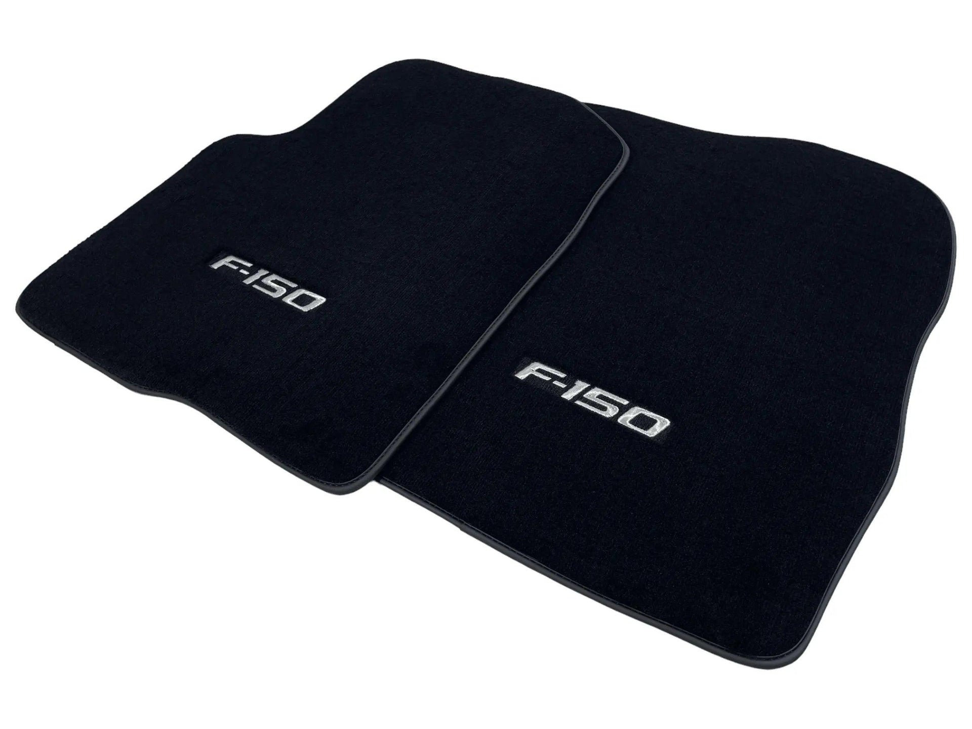 Black Floor Mats For Ford F150 2009-2014 - AutoWin