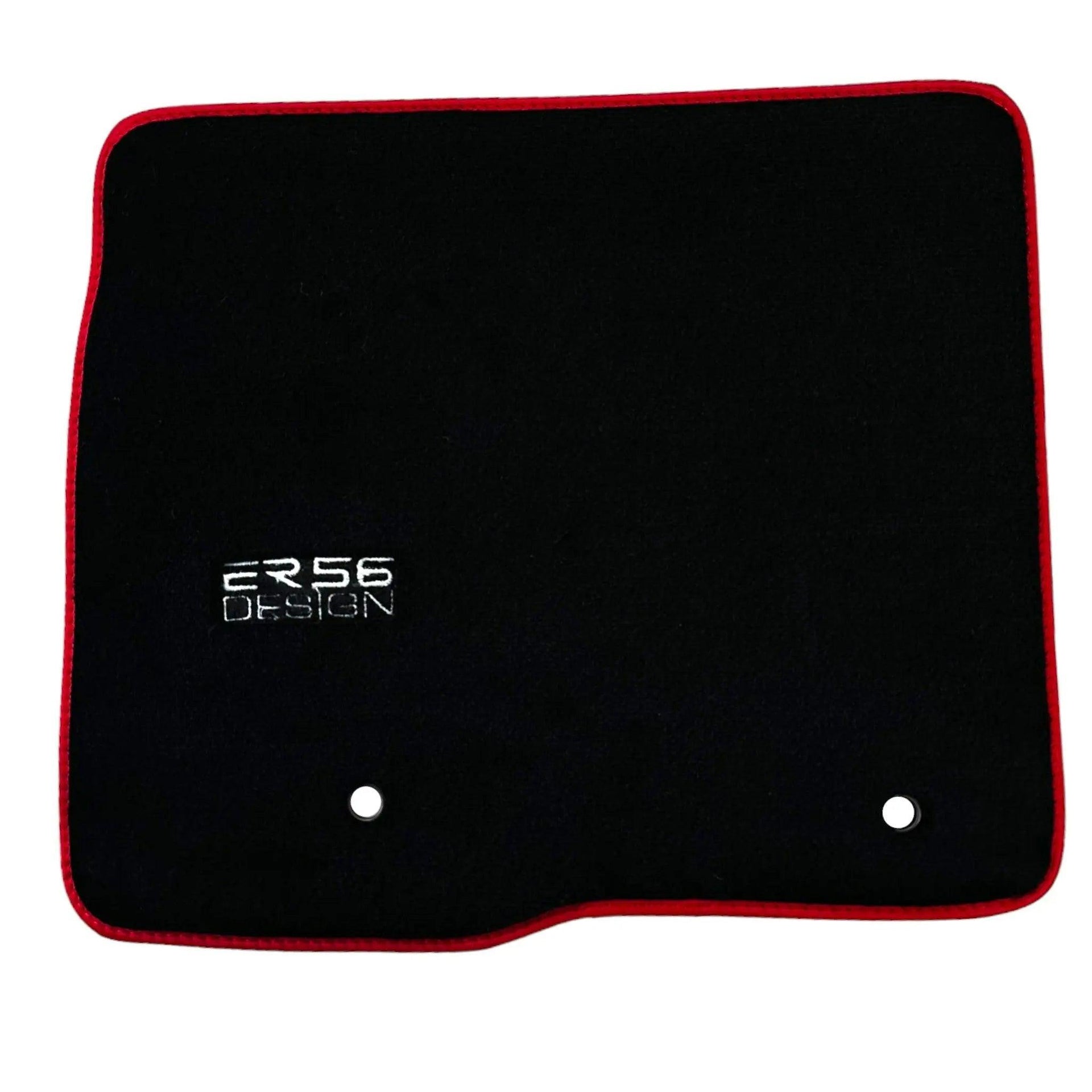 Black Floor Mats For Ford F150 (2015-2020) ER56 Design - AutoWin