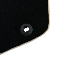 Black Floor Mats For Honda Accord (1990-1993) - AutoWin