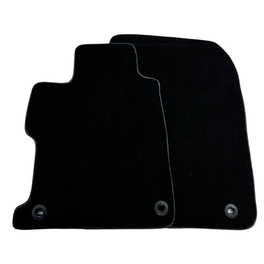 Black Floor Mats For Honda Civic IX (2012-2016) - AutoWin
