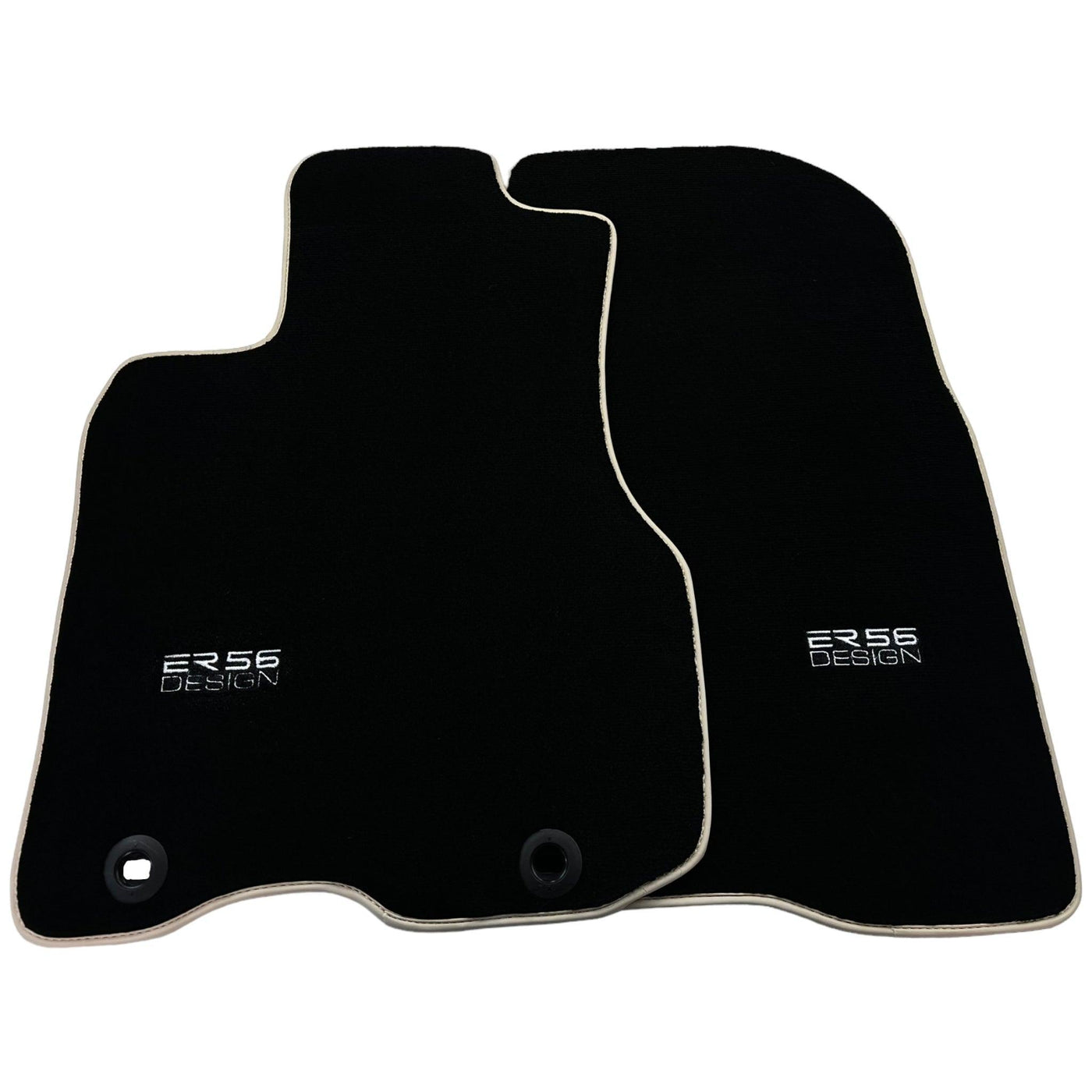 Black Floor Mats For Honda CR-V (2002-2006) ER56 Design - AutoWin
