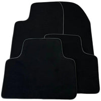 Black Floor Mats for Jeep Renegade Plug-in Hybrid (2020-2024) Co Drive with Fixing System - AutoWin