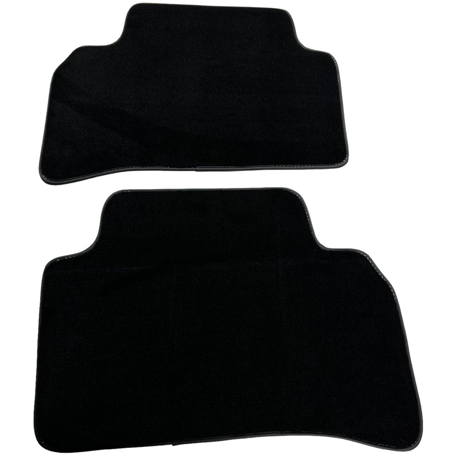 Black Floor Mats for Kia Carens 7 Seater (2006-2013) Manual - AutoWin
