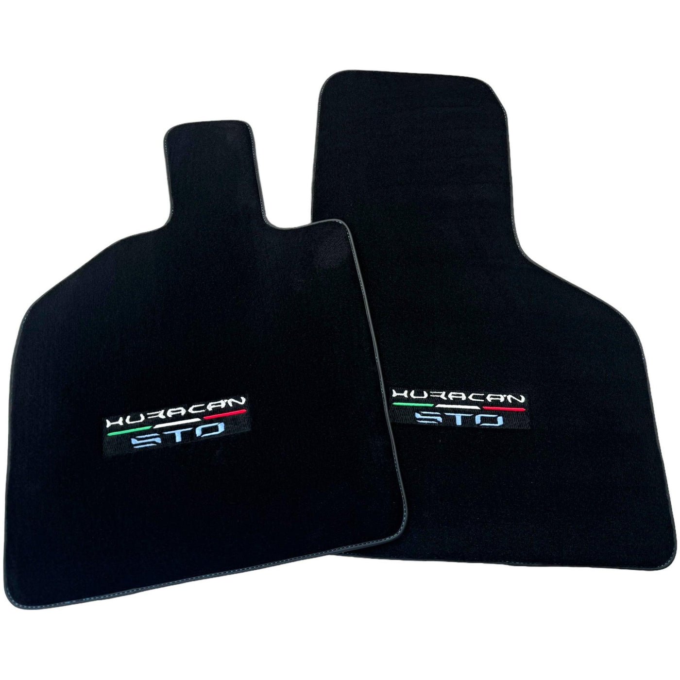 Black Floor Mats for Lamborghini Huracan STO - AutoWin