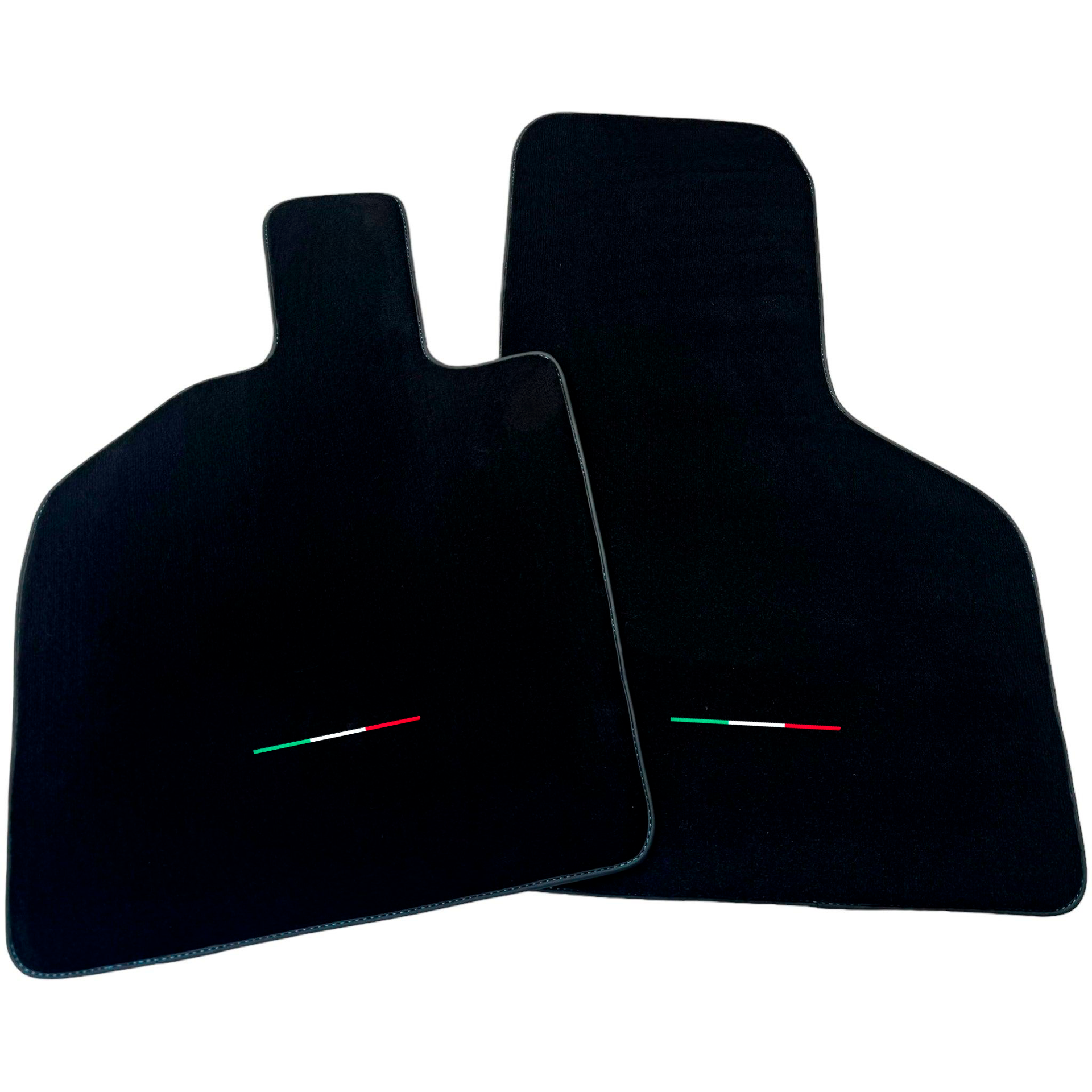 Black Floor Mats for Lamborghini Huracan STO with Italian Flag