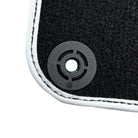 Premium Black Leather Floor Mats for Lamborghini Huracan STO