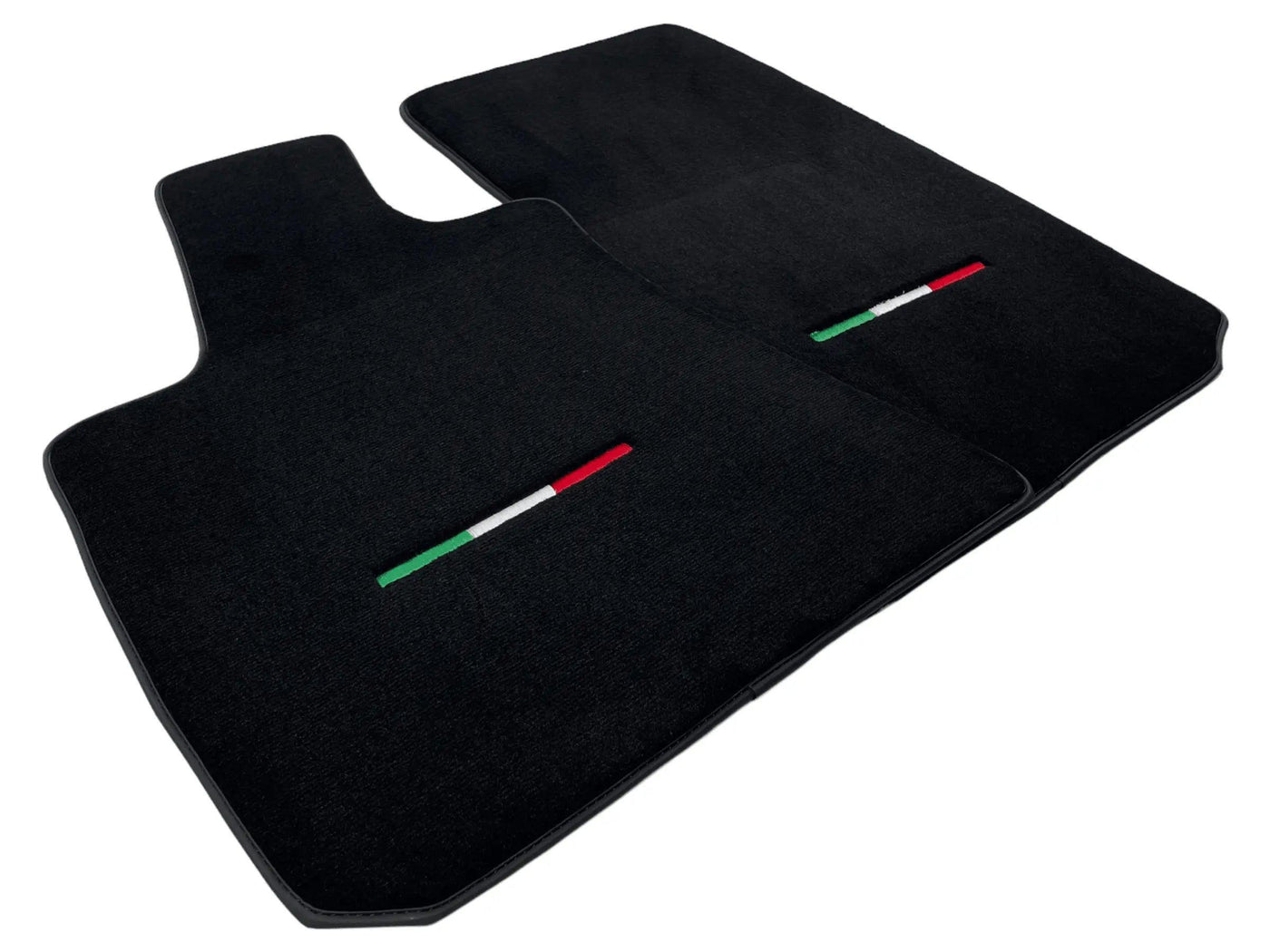 Black Floor Mats For Maserati Ghibli 2013-2022 Italy Edition - AutoWin