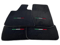 Black Floor Mats For Maserati Grecale (2023-2024) Italy Edition - AutoWin