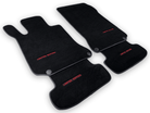 Black Floor Mats For Mercedes Benz C-Class S203 Estate 4Matic (2001-2007) | Limited Edition - AutoWin