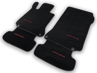Black Floor Mats For Mercedes Benz C-Class S205 Wagon Facelift (2018-2023) Hybrid | Limited Edition - AutoWin