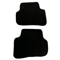 Black Floor Mats For Mercedes Benz C-Class W203 (2000-2007) - AutoWin