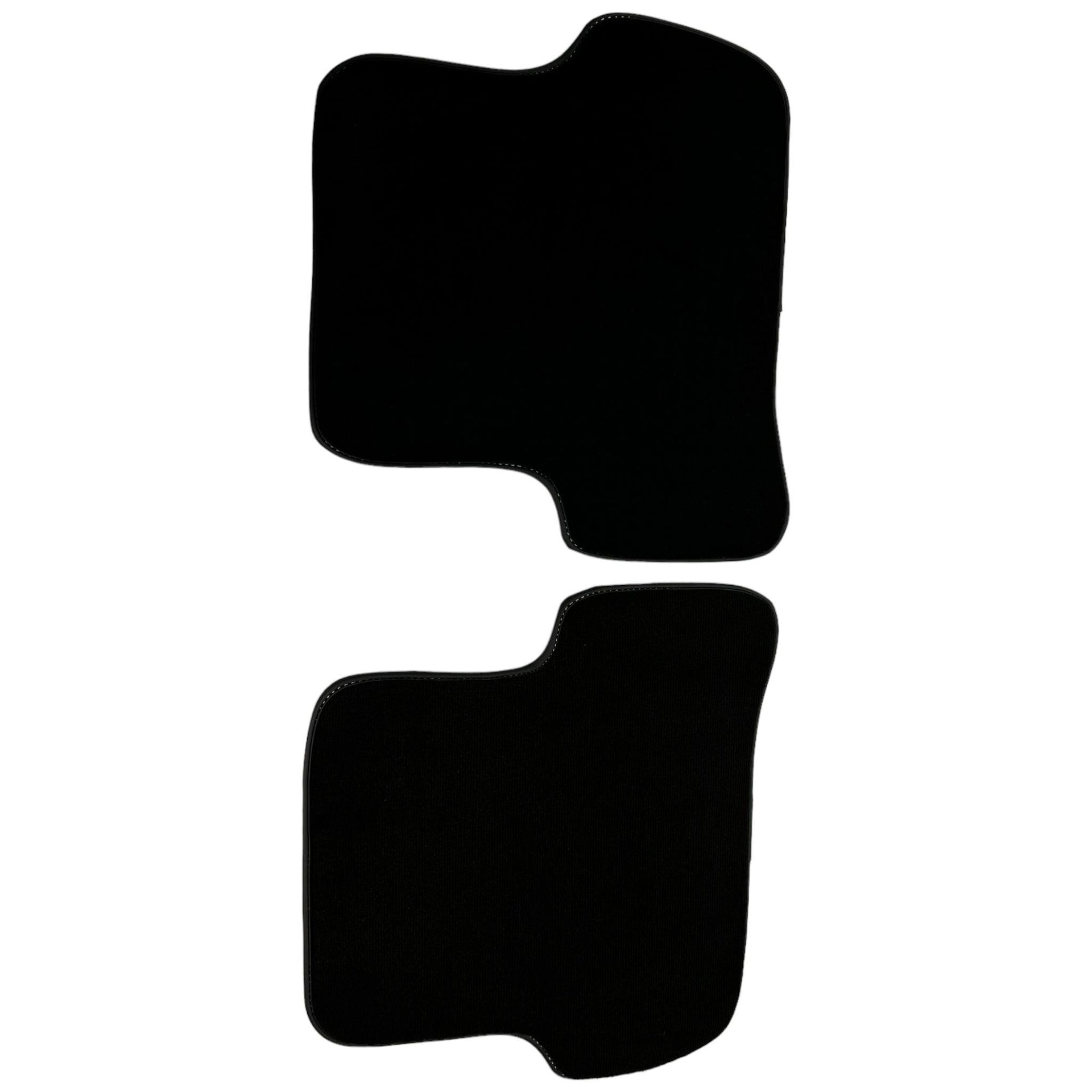 Black Floor Mats For Mercedes-Benz C-Class W204 (2007-2014) - AutoWin