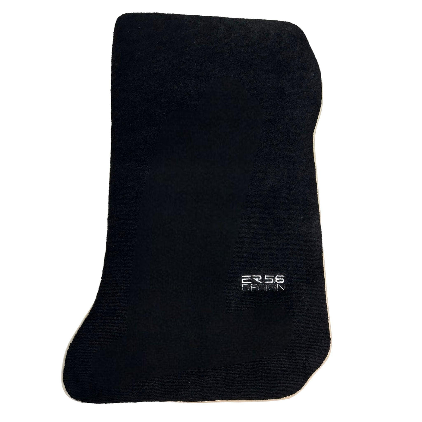 Black Floor Mats For Mercedes-Benz C-Class W204 (2007-2014) ER56 Design - AutoWin