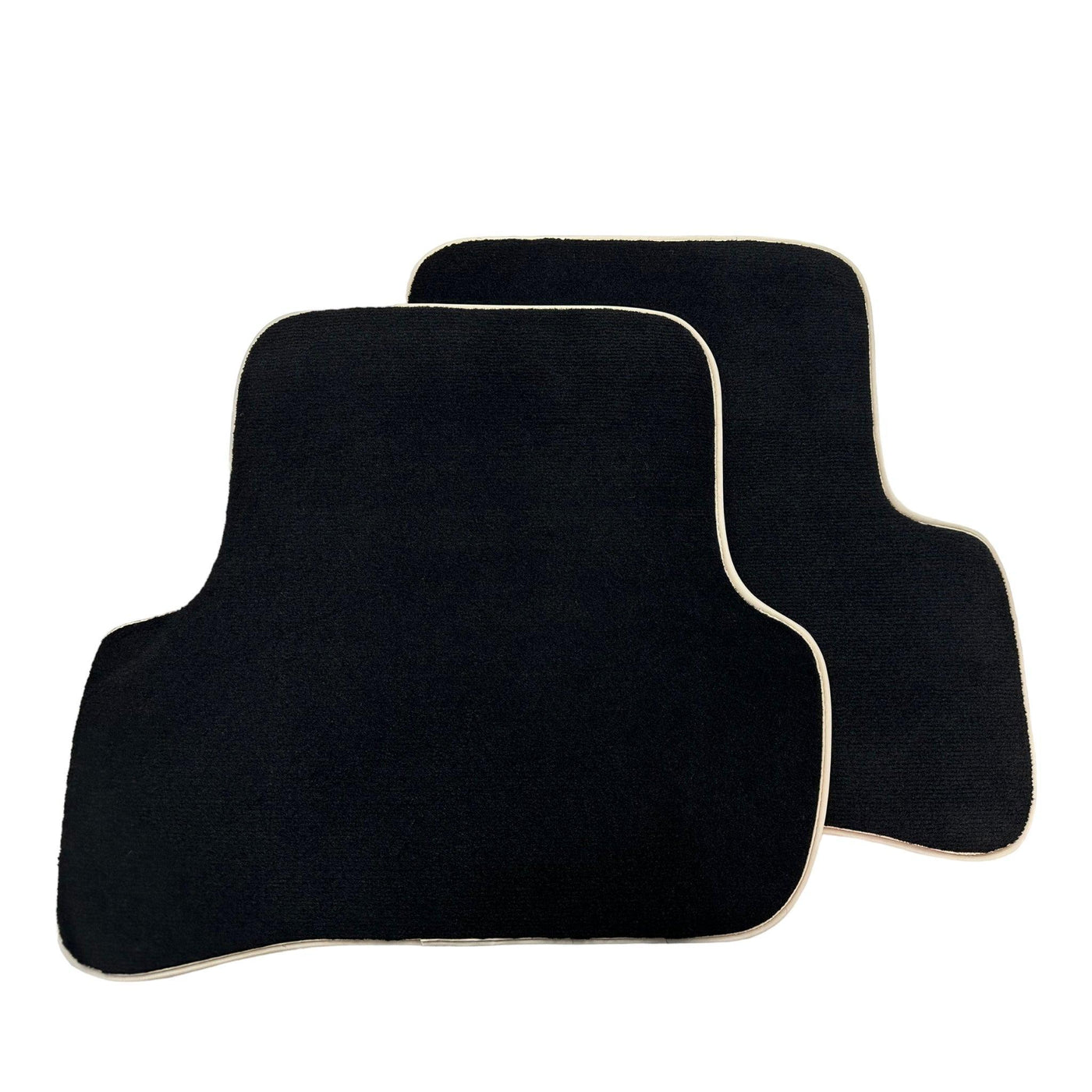 Black Floor Mats For Mercedes-Benz C-Class W204 (2007-2014) ER56 Design - AutoWin