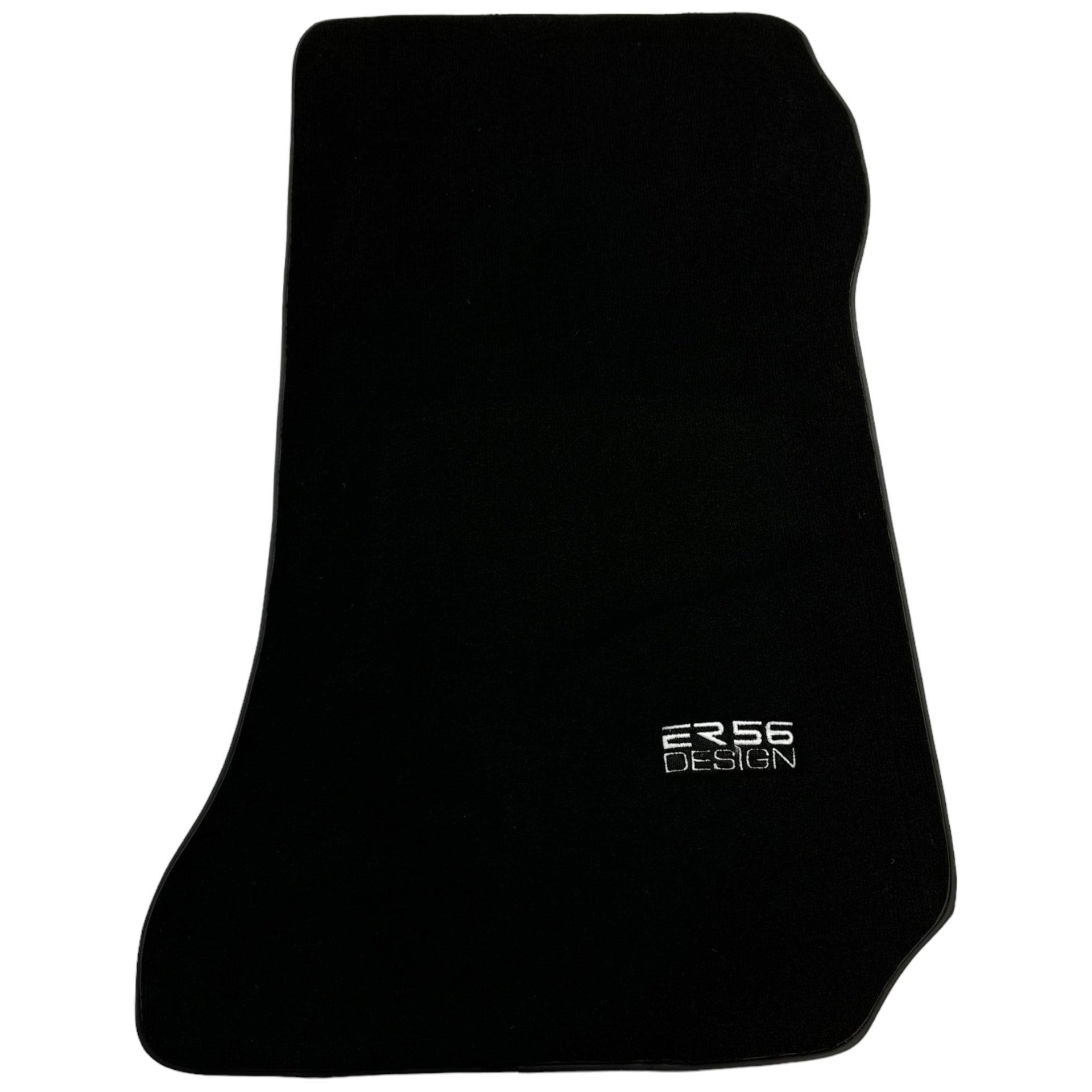 Black Floor Mats For Mercedes-Benz C Class W204 Coupe 2012-2015 ER56 Design - AutoWin