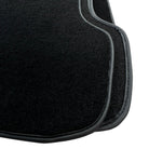 Black Floor Mats For Mercedes-Benz C Class W204 Coupe 2012-2015 ER56 Design - AutoWin