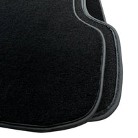 Black Floor Mats For Mercedes-Benz C Class W204 Coupe 2012-2015 ER56 Design - AutoWin