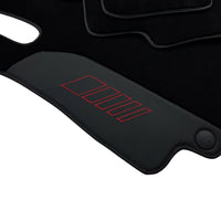 Black Floor Mats For Mercedes Benz GLS-Class X167 Maybach (2020-2023) | AutoWin Edition