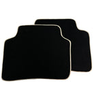 Black Floor Mats For Mercedes-Benz C Class W206 (2021-2023) Beige Trim - AutoWin