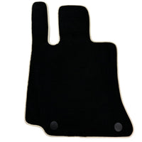 Black Floor Mats For Mercedes-Benz C Class W206 (2021-2023) Beige Trim - AutoWin