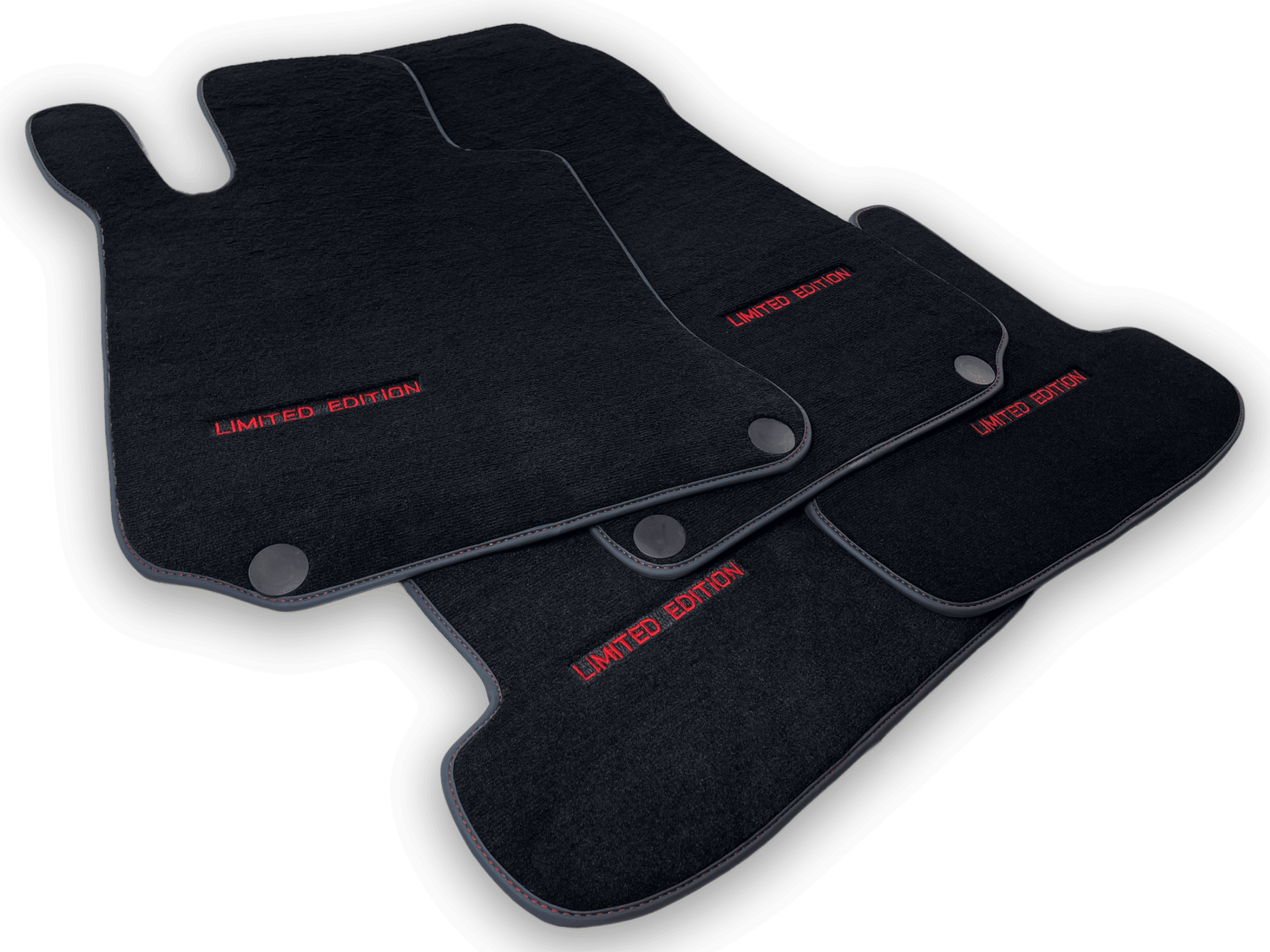 Black Floor Mats For Mercedes Benz CLA-Class C118 Coupe (2019-2023) | Limited Edition - AutoWin