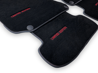 Black Floor Mats For Mercedes Benz CLS-Class C257 Coupe (2018-2023) | Limited Edition - AutoWin