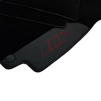 Black Floor Mats For Mercedes Benz E-Class W213 Sedan (2016-2020) Hybrid | AutoWin Edition - AutoWin