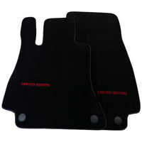 Black Floor Mats For Mercedes Benz E-Class W213 Sedan (2016-2020) | Limited Edition - AutoWin