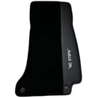 Black Floor Mats for Mercedes Benz E-Class W213 Sedan (2020-2023) Hybrid | "NO STEPS" Fluorescent Logo - AutoWin