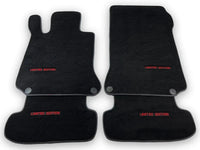 Black Floor Mats For Mercedes Benz GLC-Class X253 SUV (2019-2023) | Limited Edition - AutoWin