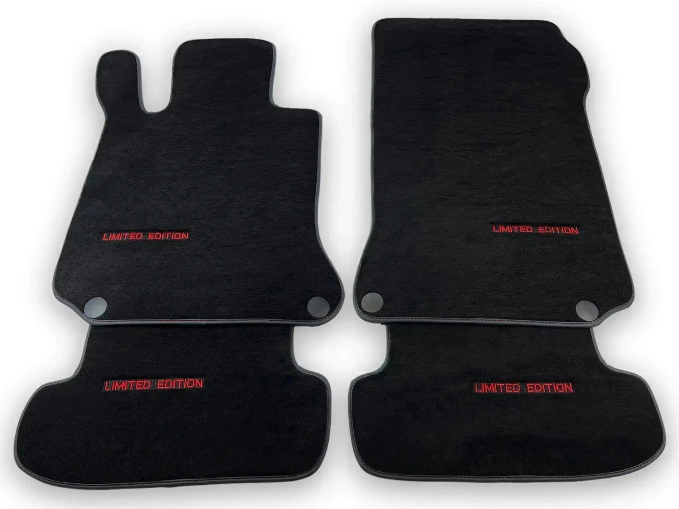 Black Floor Mats For Mercedes Benz GLE-Class C167 Coupe - 5 Seats (2020-2023) Hybrid | Limited Edition - AutoWin