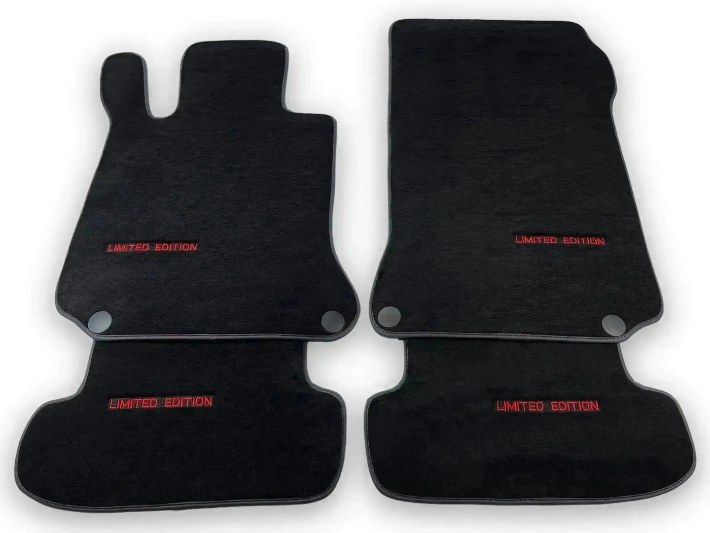 Black Floor Mats For Mercedes Benz GLS-Class X167 (2019-2023) | Limited Edition - AutoWin