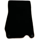 Black Floor Mats For Mercedes-Benz SL-Class R230 (2001-2012) Beige Trim - AutoWin