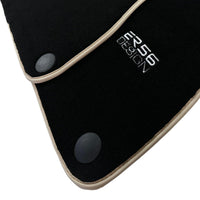 Black Floor Mats For Mercedes-Benz SL-Class R231 (2012-2022) ER56 Design - AutoWin