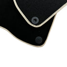 Black Floor Mats For Mercedes-Benz SL-Class R232 (2022-2023) Beige Trim - AutoWin