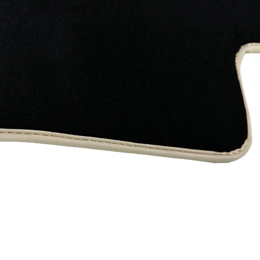 Black Floor Mats For Mercedes-Benz SLK-Class R170 (1998-2000) ER56 Design - AutoWin