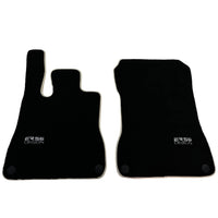 Black Floor Mats For Mercedes-Benz SLK-Class R170 (1998-2000) ER56 Design - AutoWin