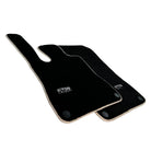 Black Floor Mats For Mercedes-Benz SLK-Class R170 (2000-2004) ER56 Design - AutoWin