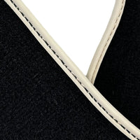 Black Floor Mats For Mercedes-Benz SLK-Class R172 (2011-2023) ER56 Design - AutoWin