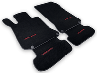 Black Floor Mats For Mercedes Benz V-Class 447 Front (2019-2023) | Limited Edition - AutoWin