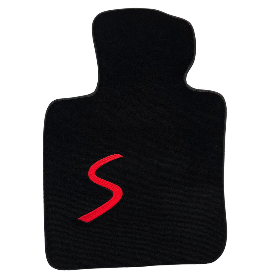 Black Floor Mats for Mini Cabrio F57 Convertible (2016-2023) - AutoWin