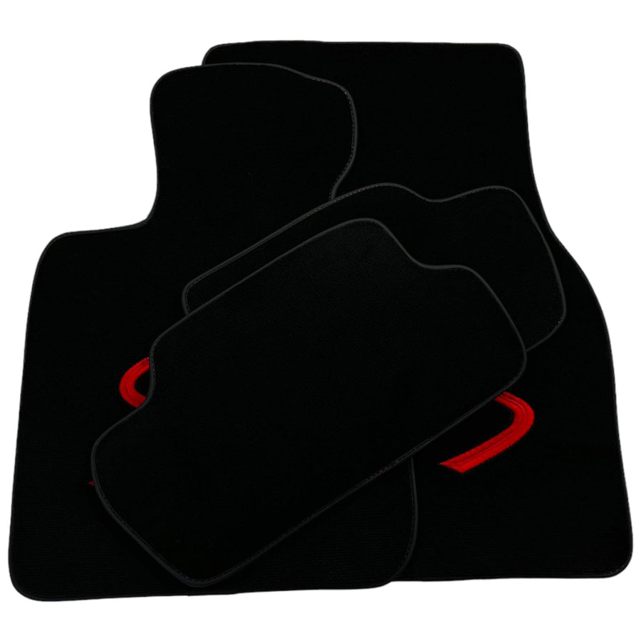 Black Floor Mats for Mini Cabrio F57 Convertible (2016-2023) - AutoWin